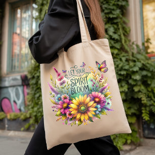 Tote Bag Laisser fleurir ton esprit