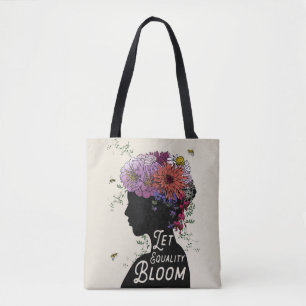 Tote Bag Laissez la fleur d'égalité - Fourre-tout