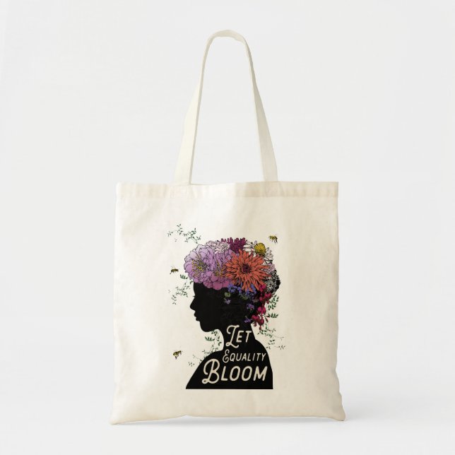 Tote Bag Laissez la fleur d'égalité - Fourre-tout (Devant)