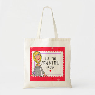 Tote Bag Laissez l'aventure commencer