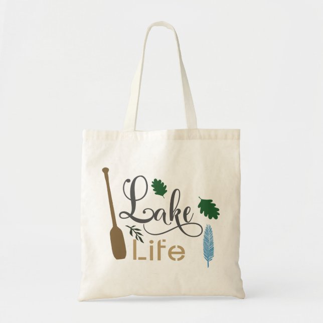 Tote Bag Lake Life (Devant)