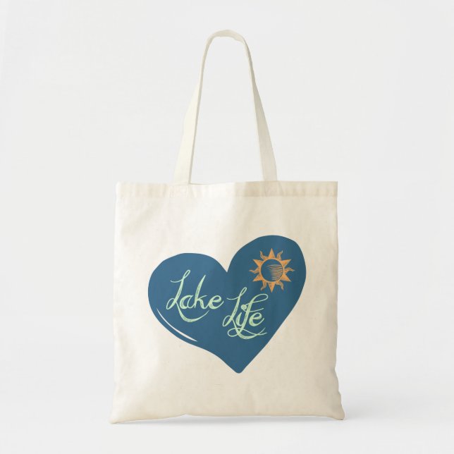 Tote Bag Lake Life (Devant)