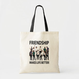 Tote Bag L'amitié rend la vie meilleure