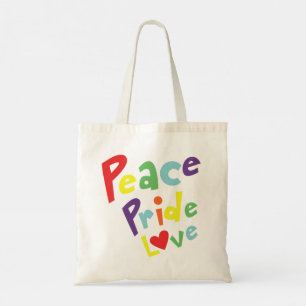Tote Bag L'amour de la fierté de paix