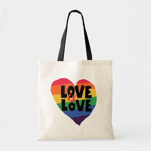 Tote Bag L'amour est l'amour (Devant)