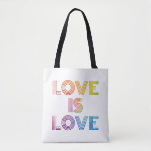 Tote Bag L'amour est l'amour  Grandes surfaces modernes