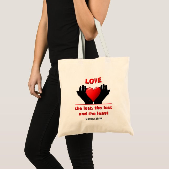 Tote Bag L'AMOUR PERDU DE Christian Fourre-tout Inspiration (Devant (produit))