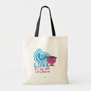 Tote Bag L'amour pour être mauvais   Coeur déformé