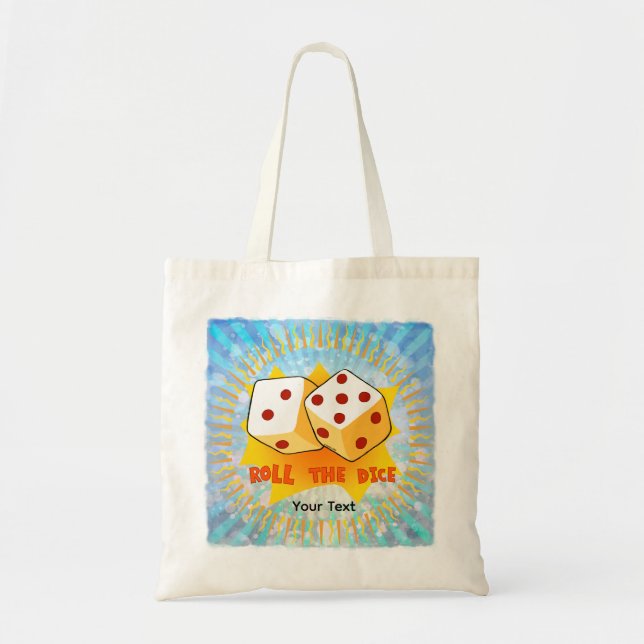 Tote Bag Lancer Les Dés (Devant)