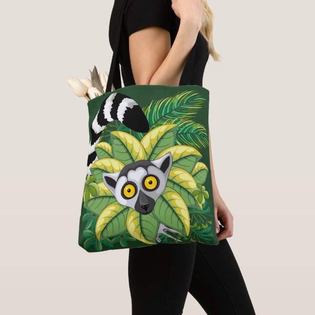 Tote Bag Lancer l'oreiller (De près)