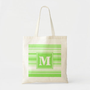 Tote Bag Landes vertes de chaux monogrammes