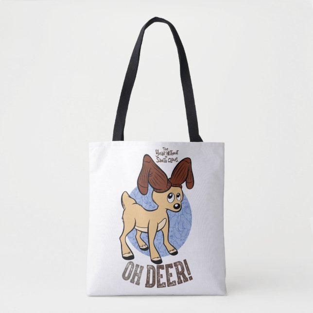 Tote Bag L'ANNÉE SANS SANTA CLAUS™ | Vixen "Oh Deer" (Devant)