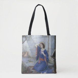 Tote Bag L'Annonciation par John William Waterhouse