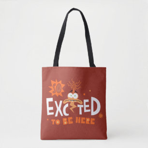 Tote Bag L'Anxiété "Si Heureuse D'Être Ici"