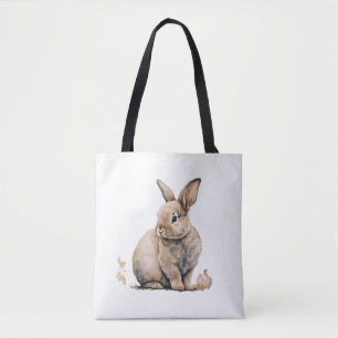 Tote Bag Lapin de Pâques