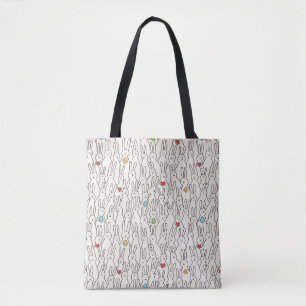 Tote Bag Lapin De Pâques : Joyeux Amusant Sans Couche.