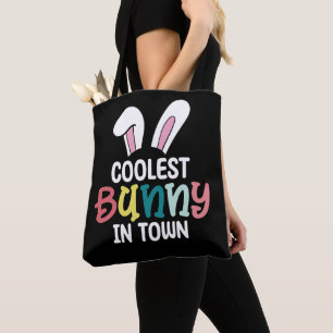 Tote Bag Lapin de Pâques le plus cool de la ville