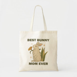 Tote Bag Lapin Drôle, Meilleure Maman De Lapin Jamais, Amou