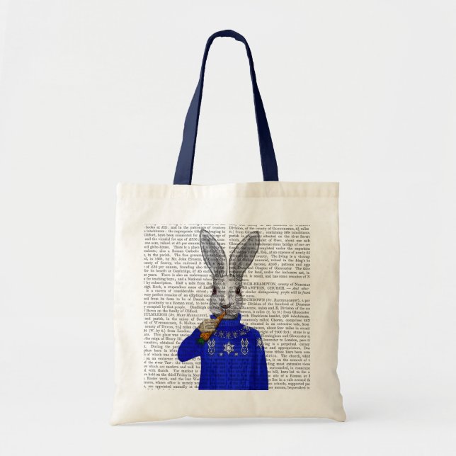 Tote Bag Lapin En Sweat 2 (Devant)