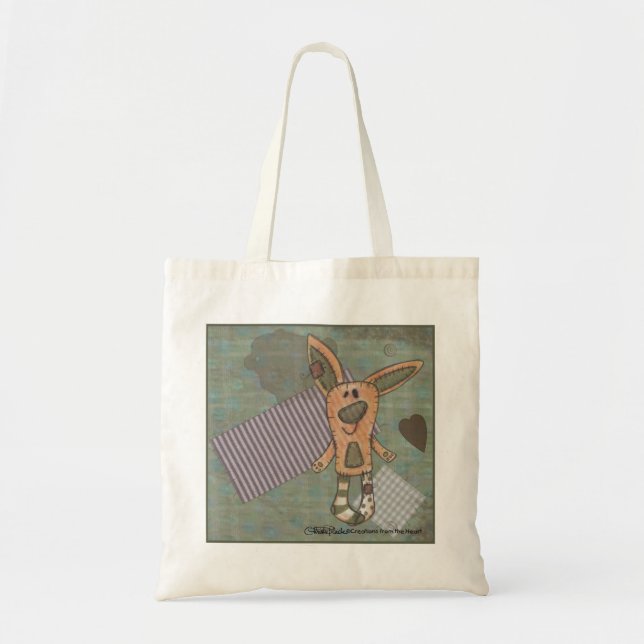 Tote Bag Lapin primitif (Devant)