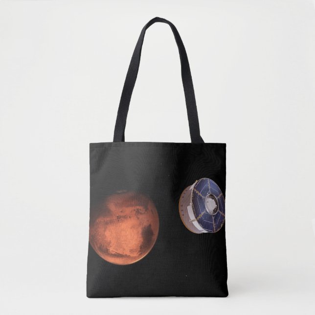 Tote Bag L'Appareil Spacectoriel Portant Le Rover De La Per (Devant)