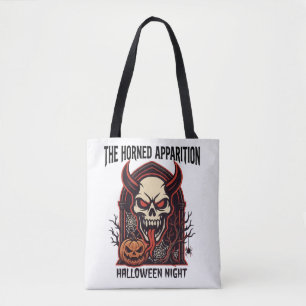 Tote Bag L'apparition cornue Halloween