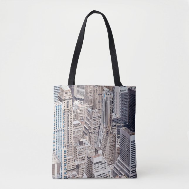 Tote Bag L'architecture diversifiée de New York, les couleu (Devant)