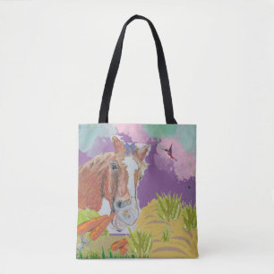 Tote Bag L'art du pavot peut colorer