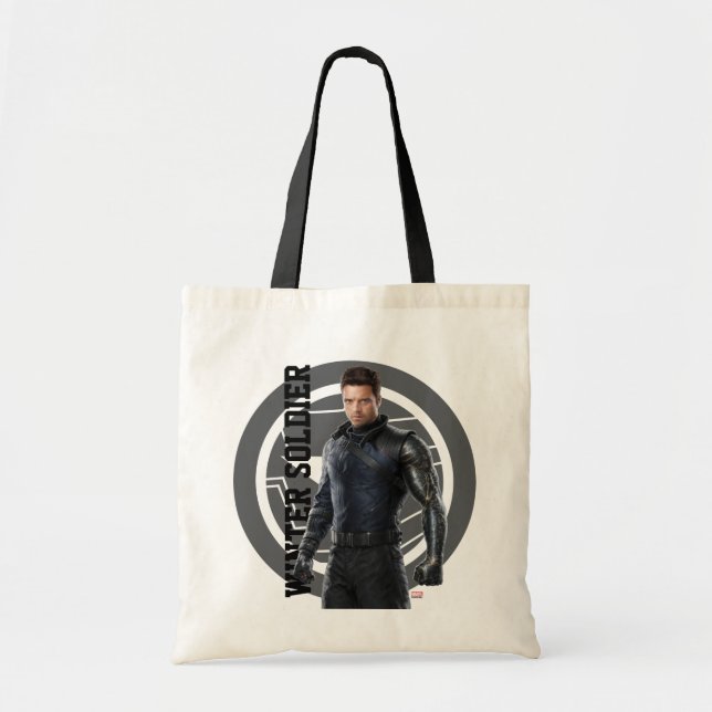 Tote Bag L'art du soldat d'hiver (Devant)
