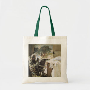 Tote Bag L'Artiste dans son atelier par John Singer Sargent