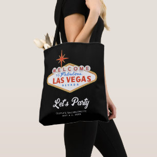 Tote Bag Las Vegas Bachelorette Pool Party Bienvenue Fourre