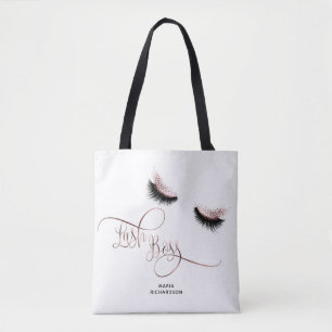 Tote Bag Lashes rose Gold