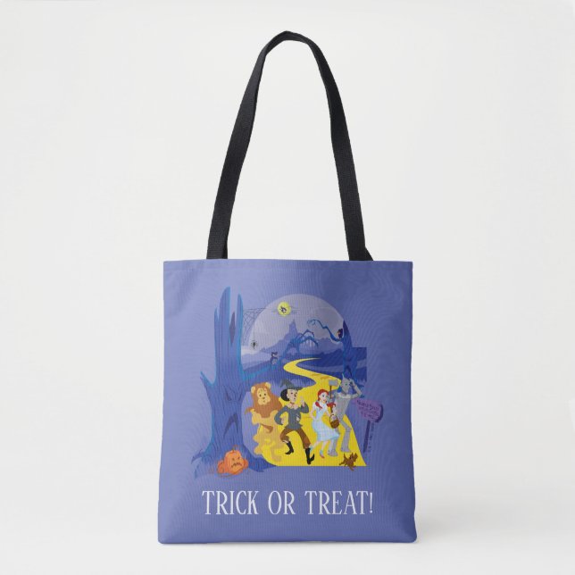 Tote Bag L'Assistant D'Oz™ | Forêt hantée d'Halloween (Devant)