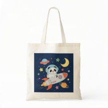 l'astronaute bleu et orange Panda