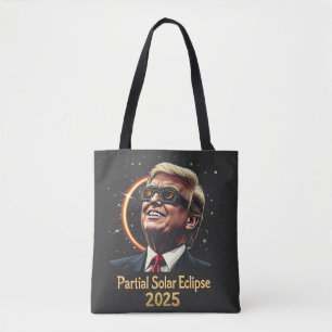 Tote Bag L'astronomie partielle Eclipse solaire 2025 Trump