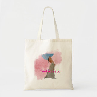 Tote Bag Latina Fashionista avec longue tresse