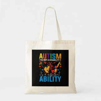 Tote Bag L'Autisme N'Est Pas Un Handicap, C'Est Un Différen