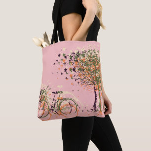Tote Bag L'automne laisse les arbres #2