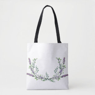 Tote Bag Lavande et Eucalyptus
