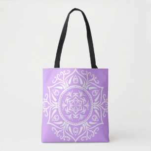 Tote Bag Lavender Mandala
