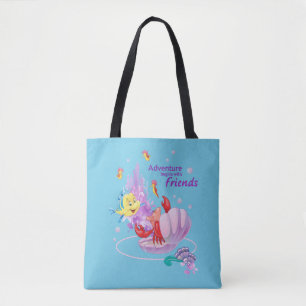 Tote Bag L'Aventure commence avec des amis