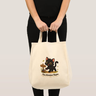 Tote Bag L'aventure commence - Ziggy heureux 