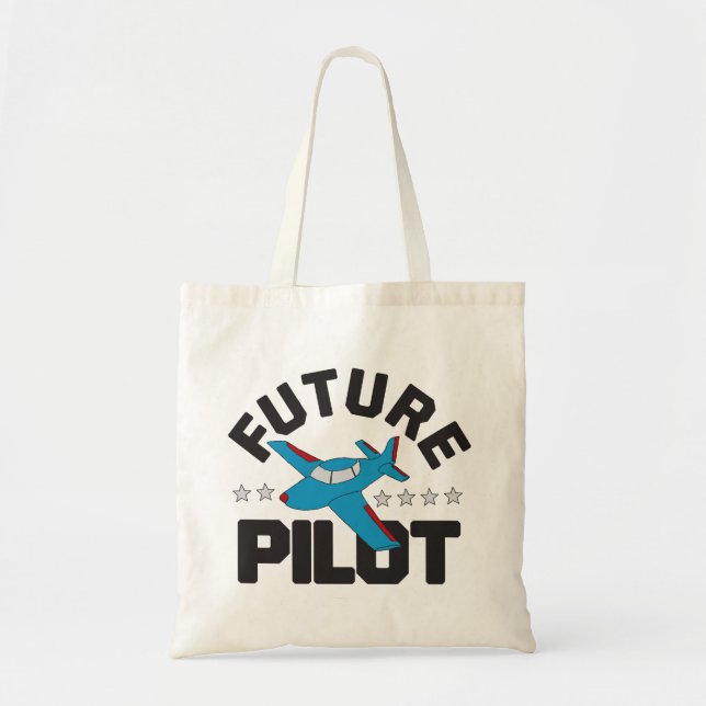 Tote Bag L'aviation pour les enfants qui volent à l'avenir  (Devant)