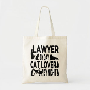 Tote Bag L'avocat aime les chats
