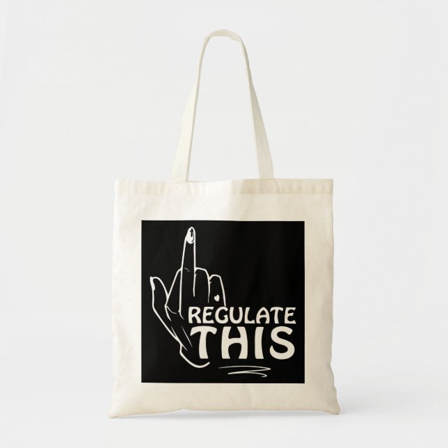 Tote Bag L'Avortement Est La Santé, L'Art Féministe, L'Avor (Devant)