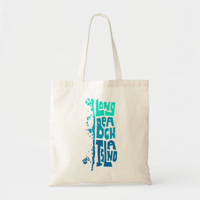 Tote Bag LBI Long Beach Island New Jersey Shore Island (Devant)
