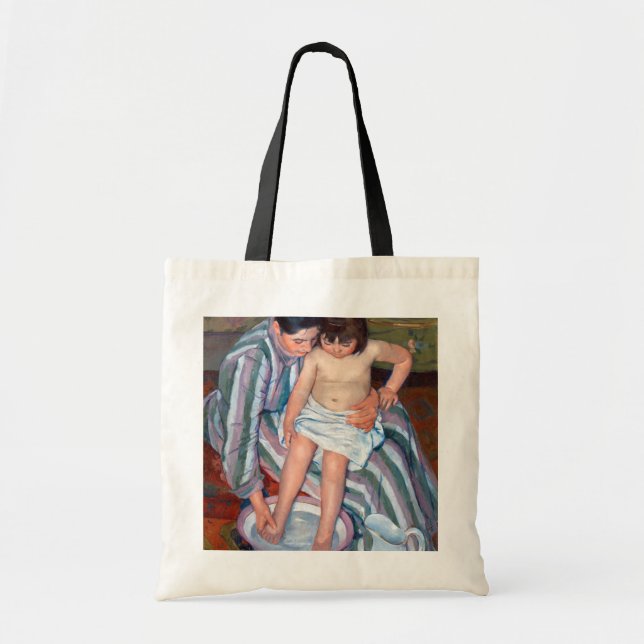 Tote Bag Le bain de l'enfant, Mary Cassatt (Devant)