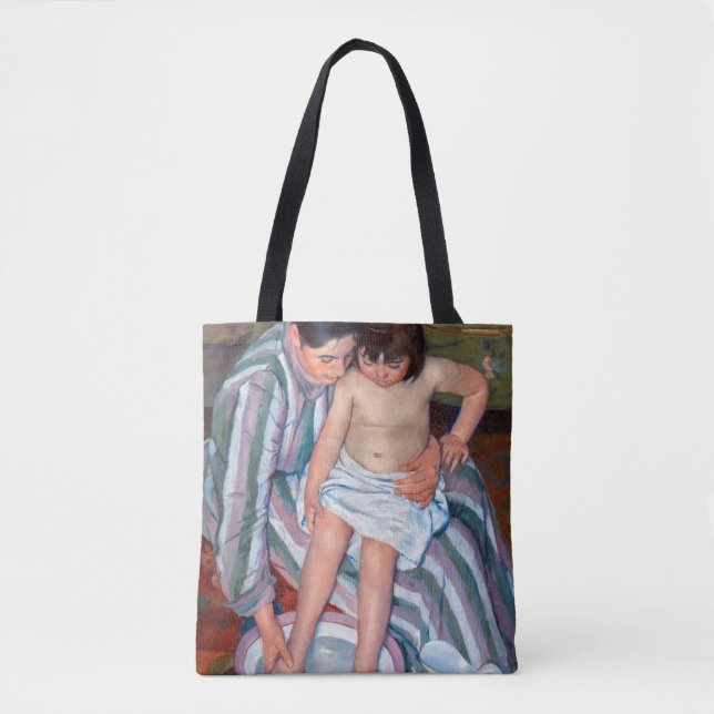 Tote Bag Le bain de l'enfant, Mary Cassatt (Devant)