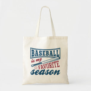 Tote Bag Le Baseball Est Ma Saison Préférée