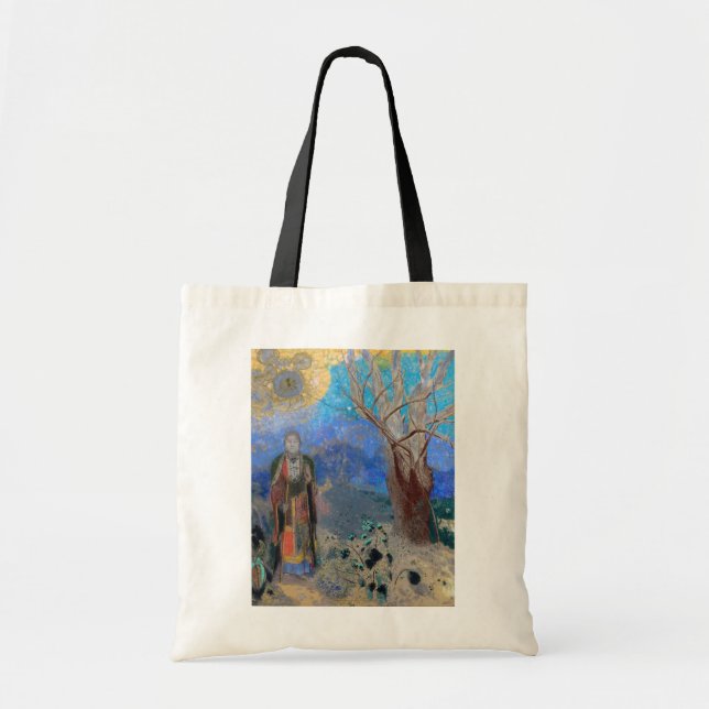 Tote Bag Le Bouddha, Redon (Devant)